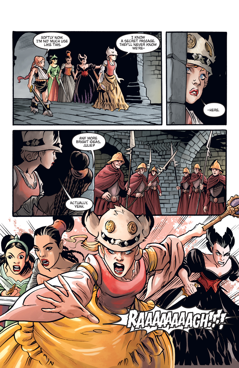 Illustration for article titled Exclusive Oni preview: Damsels cause the distress in Princess Ugg #8